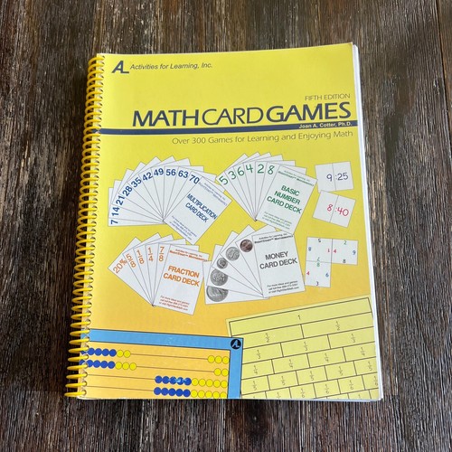 Math card games - card,