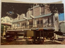 cartolina anni 60 viaggiata Rimini Hotel Baltimora 
