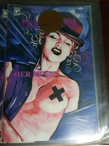 Madonna suo fumetto - madonna:,