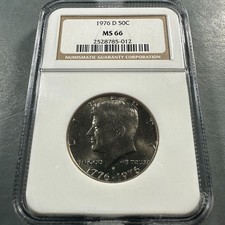 1976-D 50C Kennedy mezzo
