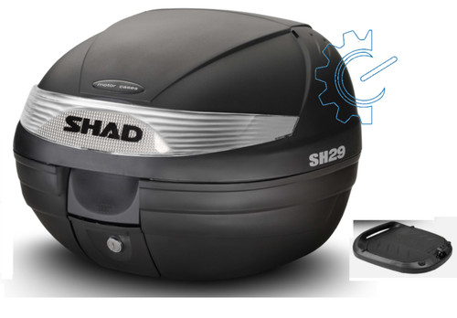 Bauletto shad sh29 nero - sh29,