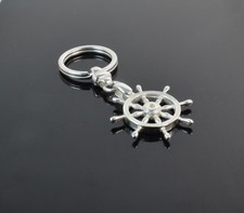 Portachiavi a forma di Timone in Argento 925. Made in Italy