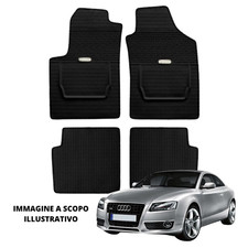 4 TAPPETI TAPPETINI IN GOMMA