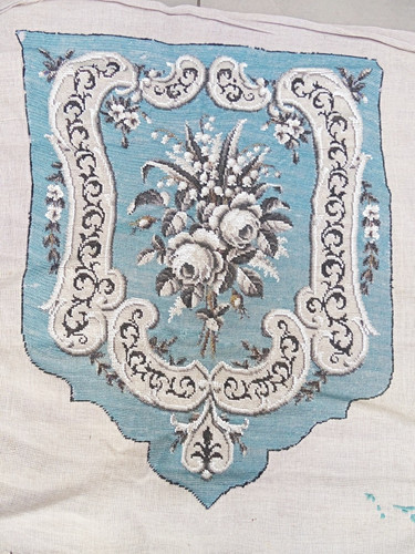 Antico stendardo perline - antico,