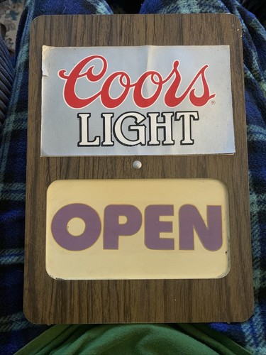 Insegna vintage 1985 coors - vintage,