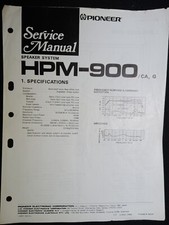 Pioneer HPM-900 CA G Manuale
