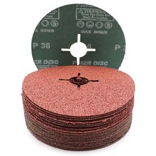 10-100 pezzi dischi in fibra 115 mm 125 mm flex smerigliatrice angolare dischi abrasivi in fibra