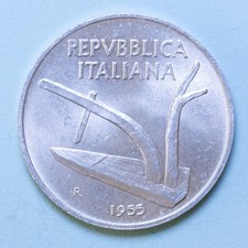 REPUBBLICA ITALIANA 10 LIRE