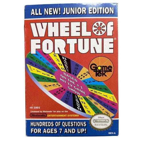 Nes nintendo wheel fortune - nes,