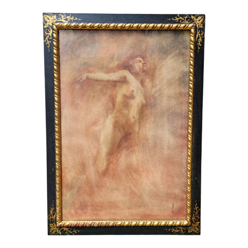 Nudo donna disegno a - nudo, di