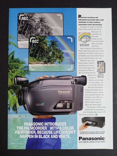 Panasonic palmcorder - panasonic,