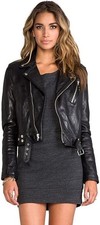 Giacca Moto Donna Elegante