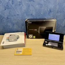 Console Portatile Nintendo 3DS Classic Nero Black Pennino Box Manuali Caricatore