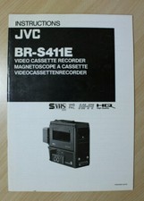  JVC BR-S411E - Videoregistratore - MANUALE D'USO - Inglese Tedesco Francese 
