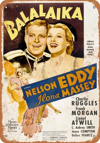 Insegna metallo 1939 film - in,