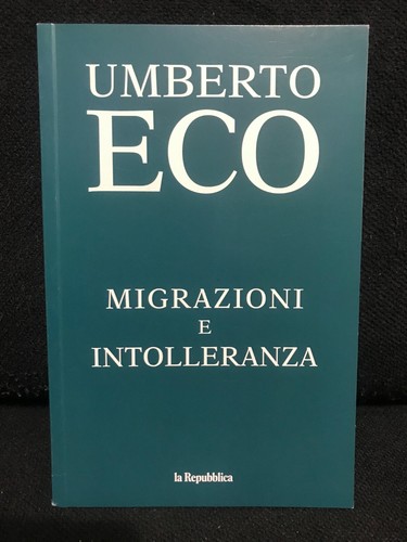 Umberto eco migrazioni e - -,