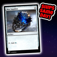 Mox Sapphire - Custom Art