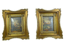 Coppia quadretti dipinti a - coppia,