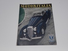 MOTOR ITALIA APRILE 1939 FIAT