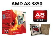 Advanced Micro Devices A8-3850 processore quad-core 2,9 GHz, 4 MB di cache, socket FM1, CPU 100 Watt