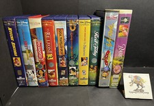 Lotto 10 VHS Disney Classici