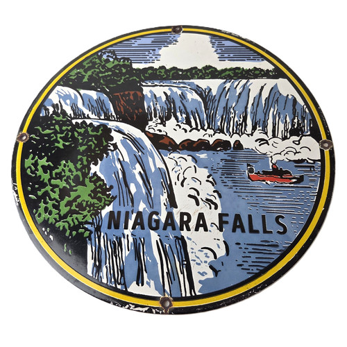 Insegna vintage cascate del - insegna,