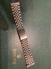Genuine 1980 20mm Rolex Datejust Jubilee Bracelet – 62510H Letter A and 55 Ends