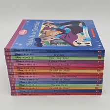 Lot of 15 Disney Princess Hardcover Children's Book - Scholastic 2004 1st Print