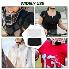 2 pezzi di mentoniera da