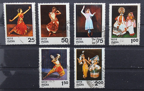 India 1975 danza - danza, folklore