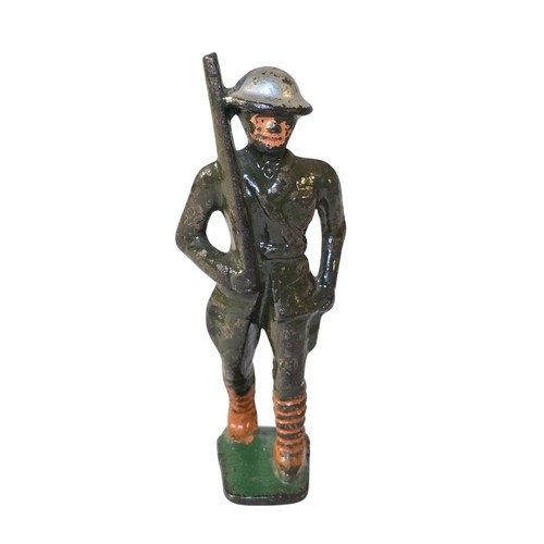 Soldatino giocattolo ferro