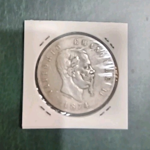 Regno italia lire - lire, 1874