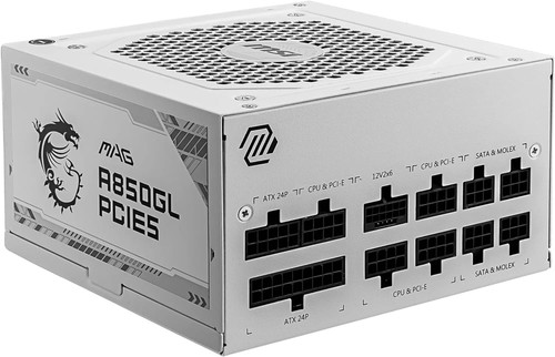 Msi mag a850gl pcie5 white - a850gl,