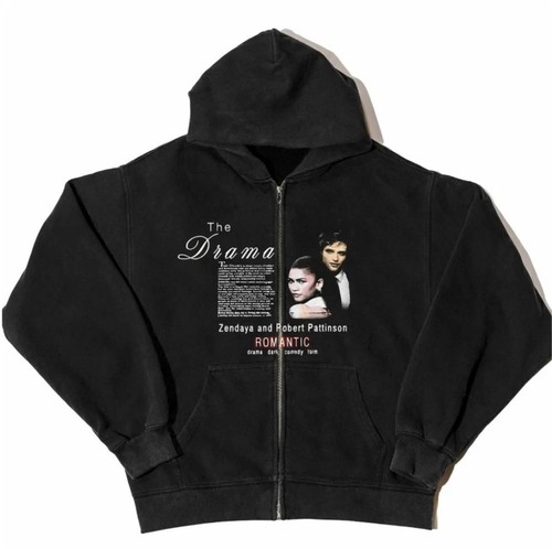 Felpa con cappuccio zip the - cappuccio,