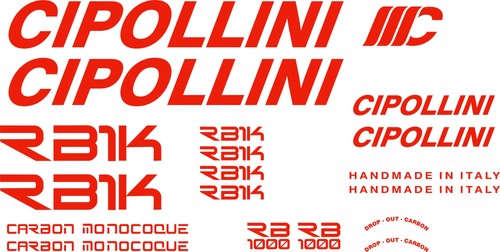 Adesivi telaio cipollini rb1k - adesivi,
