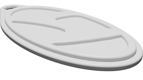 Portachiavi anello per logo - anello,