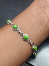 Bracciale a maglie con pietre