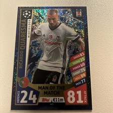 Match Attax Champions League - 415 - Ricardo Quaresma Uomo della Partita Besiktas