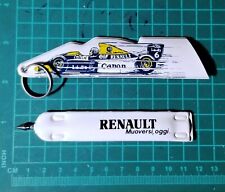 PORTACHIAVI GADGET RENAULT F1 WILLIAMS FW 13 B #6 R.PATRESE 1990 CON PENNA RARO