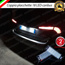 PLACCHETTE A LED LUCI TARGA 18