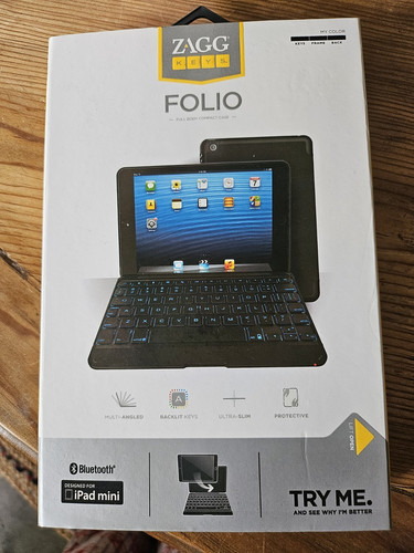 Zagg folio custodia tastiera - folio,