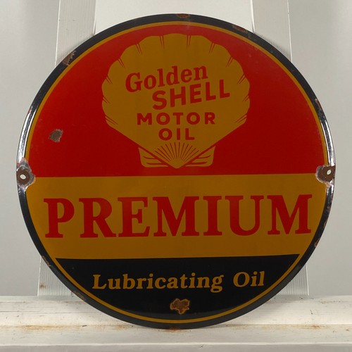 Shell insegna pubblicitaria - shell,
