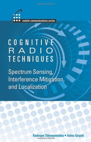 Cognitive radio techniques - cognitive,