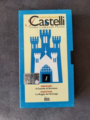 Videocassetta vhs i castelli - videocassetta,