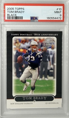 2005 topps tom - #10, black