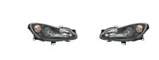 COPPIA FARI FANALI PROIETTORI ANTERIORI SX DX SMART 451 FORTWO DAL 2007 NERI