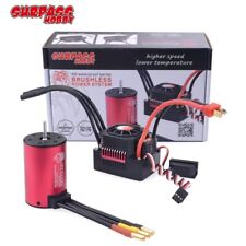 Surpass Hobby Combo Brushless Waterproof  motor 3660 +Esc 60/80A for RC Car 1/10