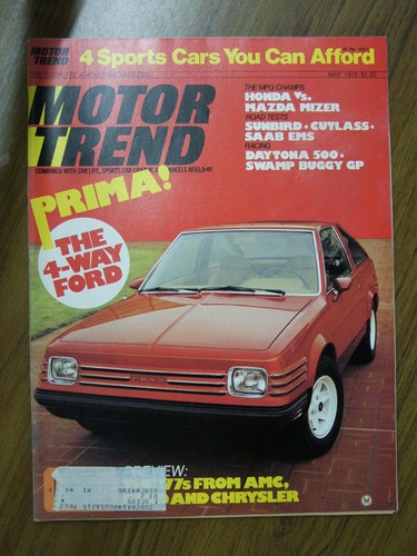 Motor trend may 1976 honda - may,