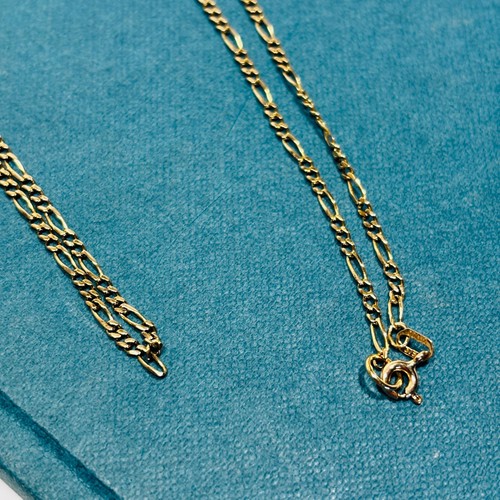 Collana figaro oro giallo 9 - figaro, in