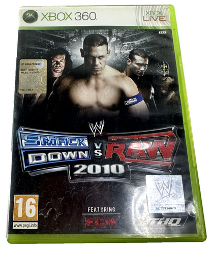 Wwe smackdown raw 2010 xbox - vs,